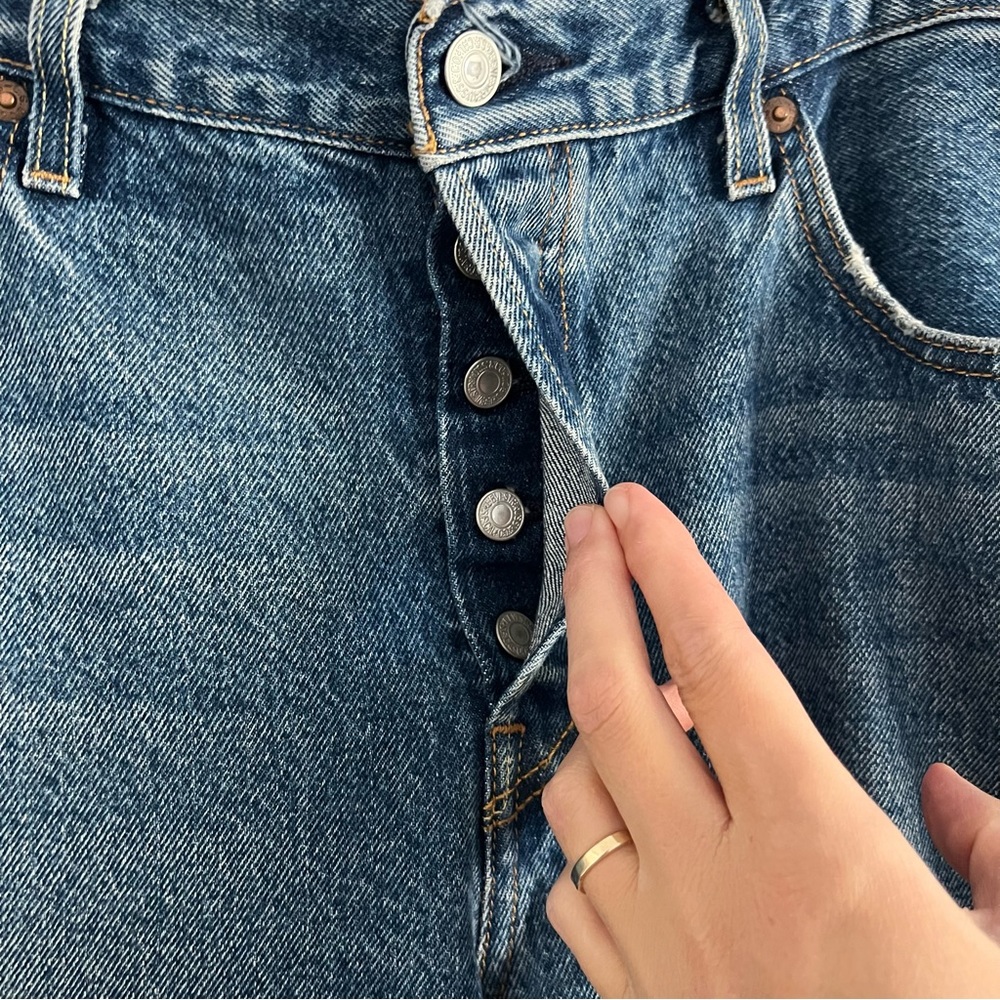 Levi’s 501 90’s original 31 x 32 Mad Love medium wash - Picture 7 of 14